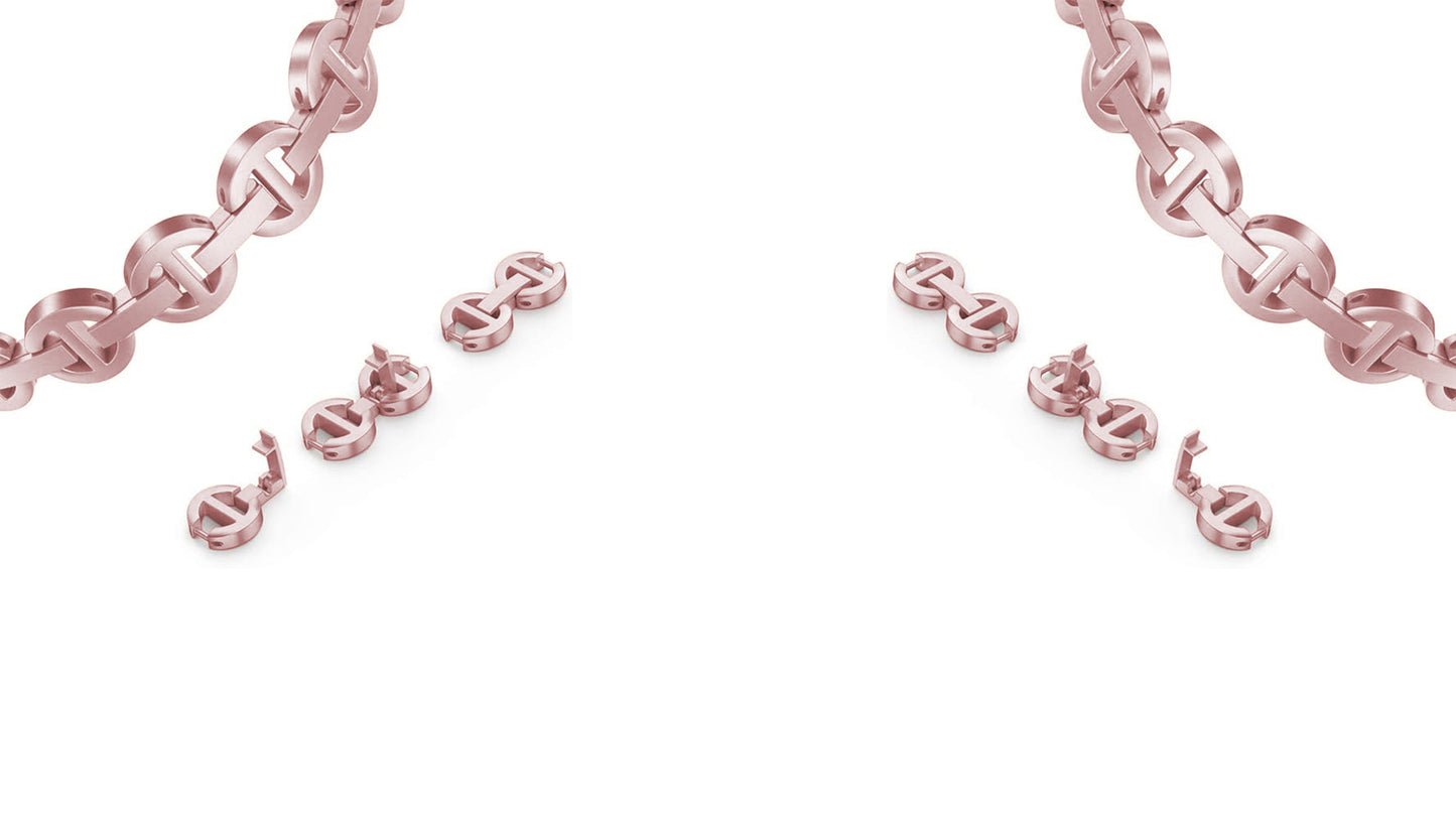 Xurybands Luxury Diamond Fashional Bracelet Roségold