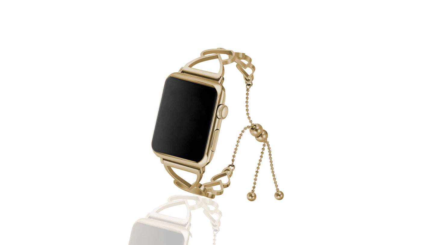 Xurybands Luxury Heart Bracelet Roségold