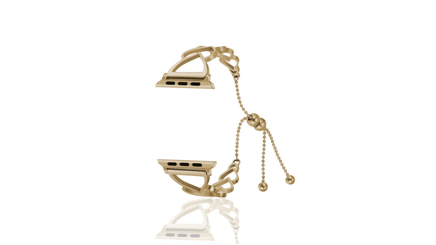 Xurybands Luxury Heart Bracelet Roségold
