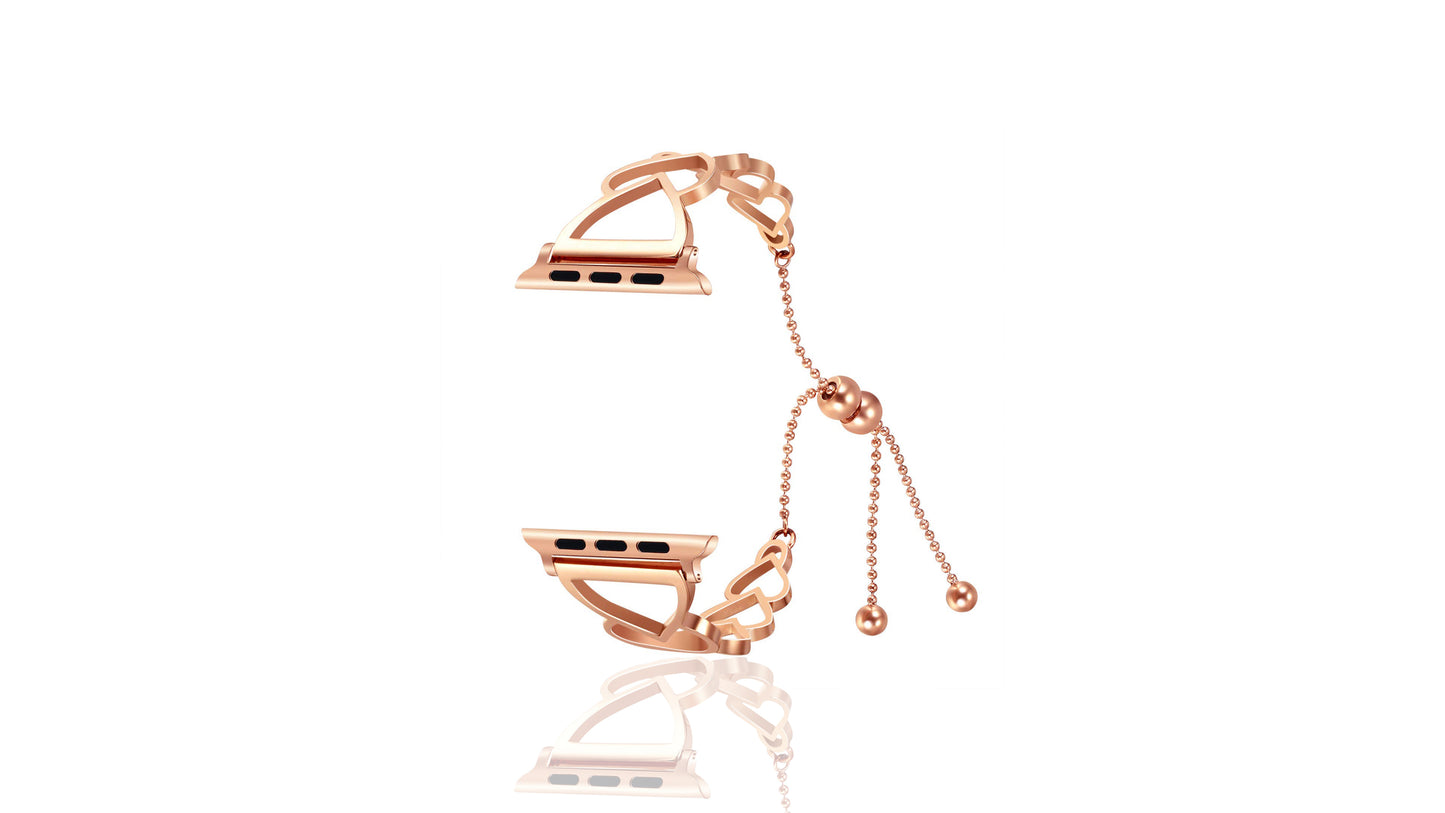 Xurybands Luxury Heart Bracelet Roségold