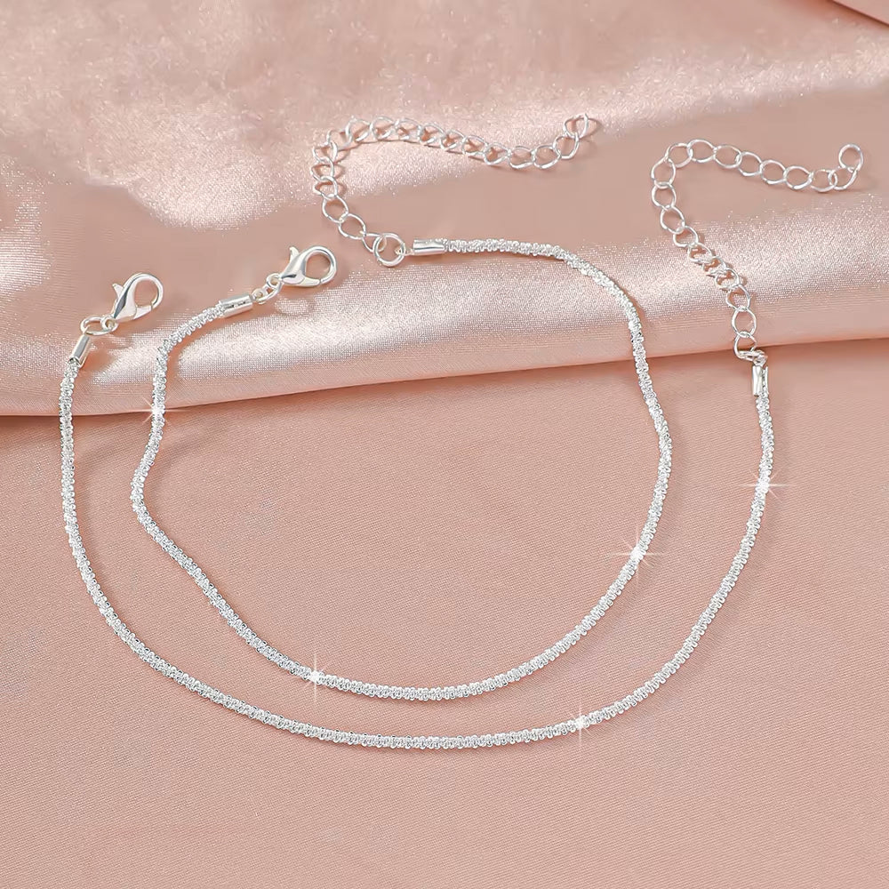 Xurybands Funkelnde Träume Doppelt-Fußkettenset 🎀🌟