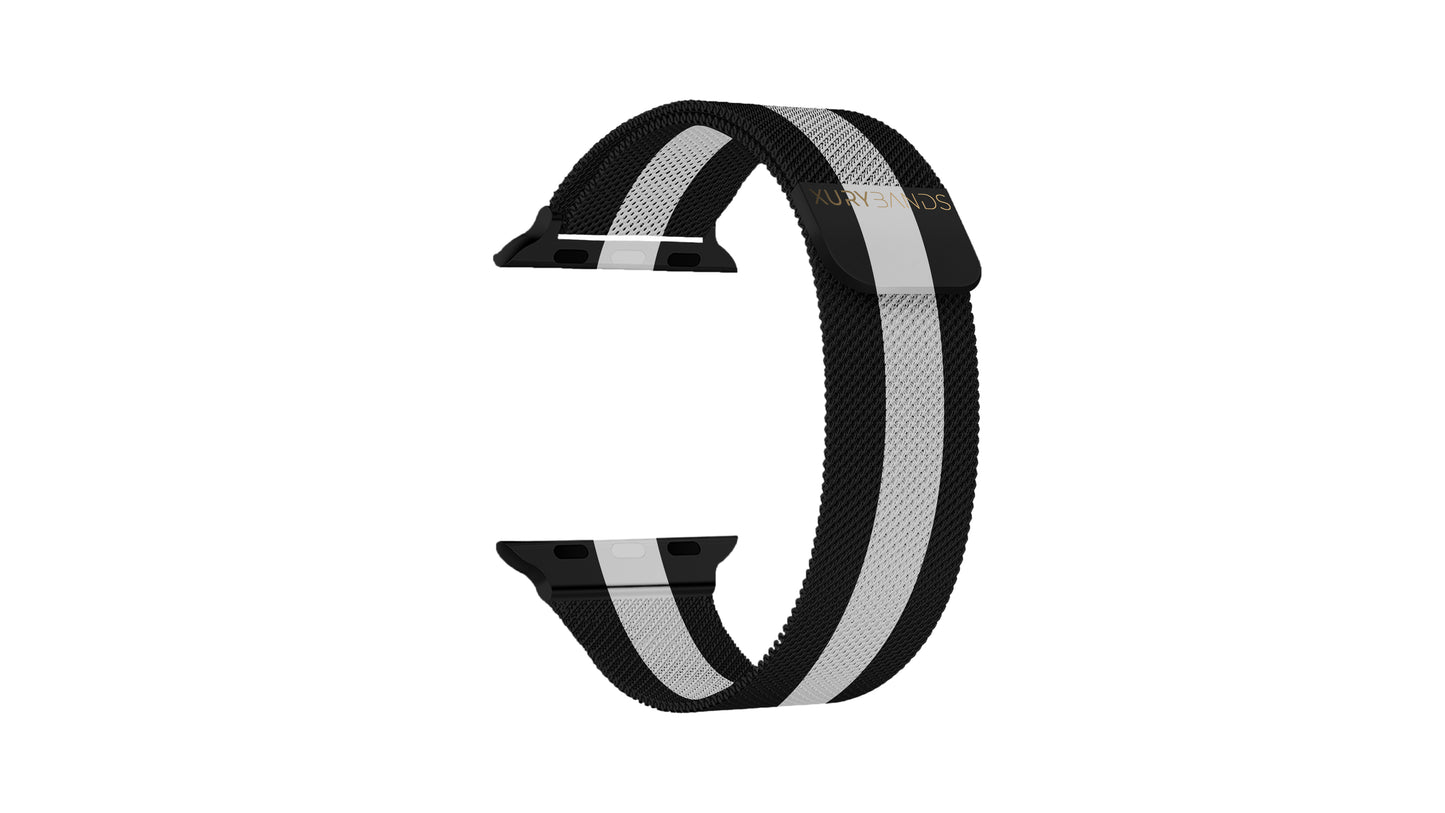 Xurybands Luxury Milanese Bracelet Black