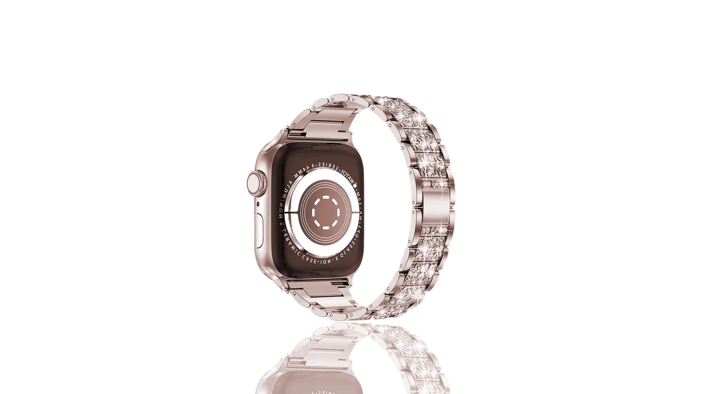 Xurybands Luxus Diamant Armband für Apple Watch