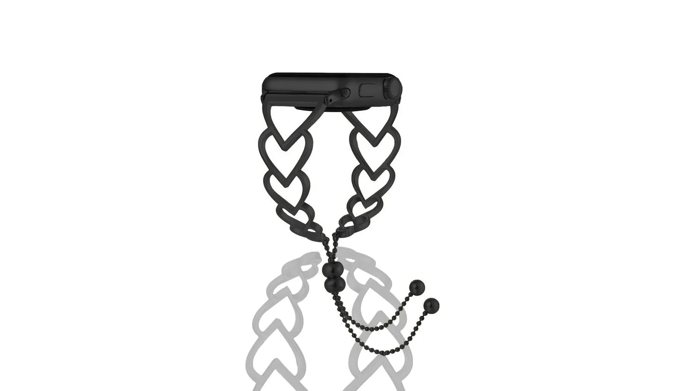 Xurybands Luxus Herz Armband für Apple Watch