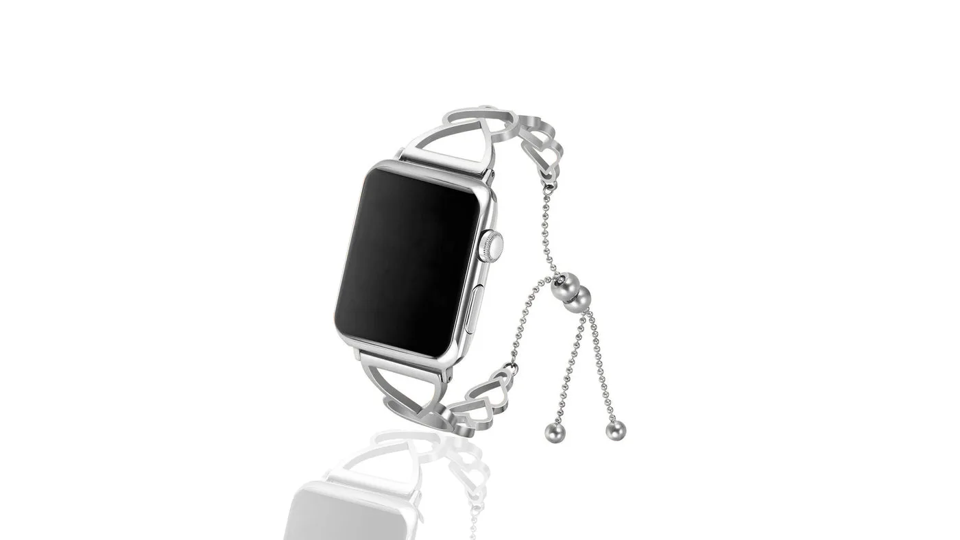 Xurybands Luxus Herz Armband für Apple Watch