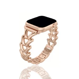 Xurybands Luxus Hochglanz Armband für Apple Watch