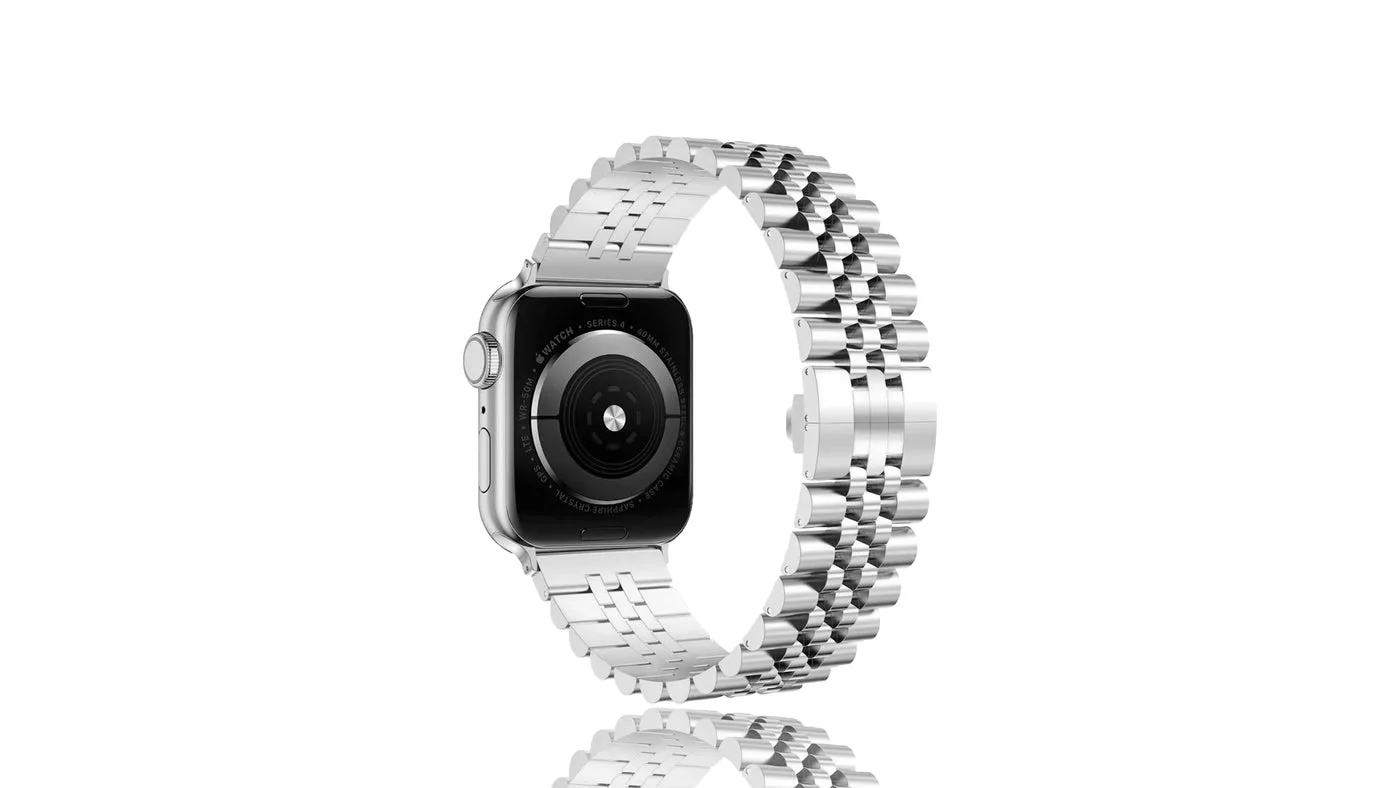 Xurybands Luxus Stahl Armband für Apple Watch
