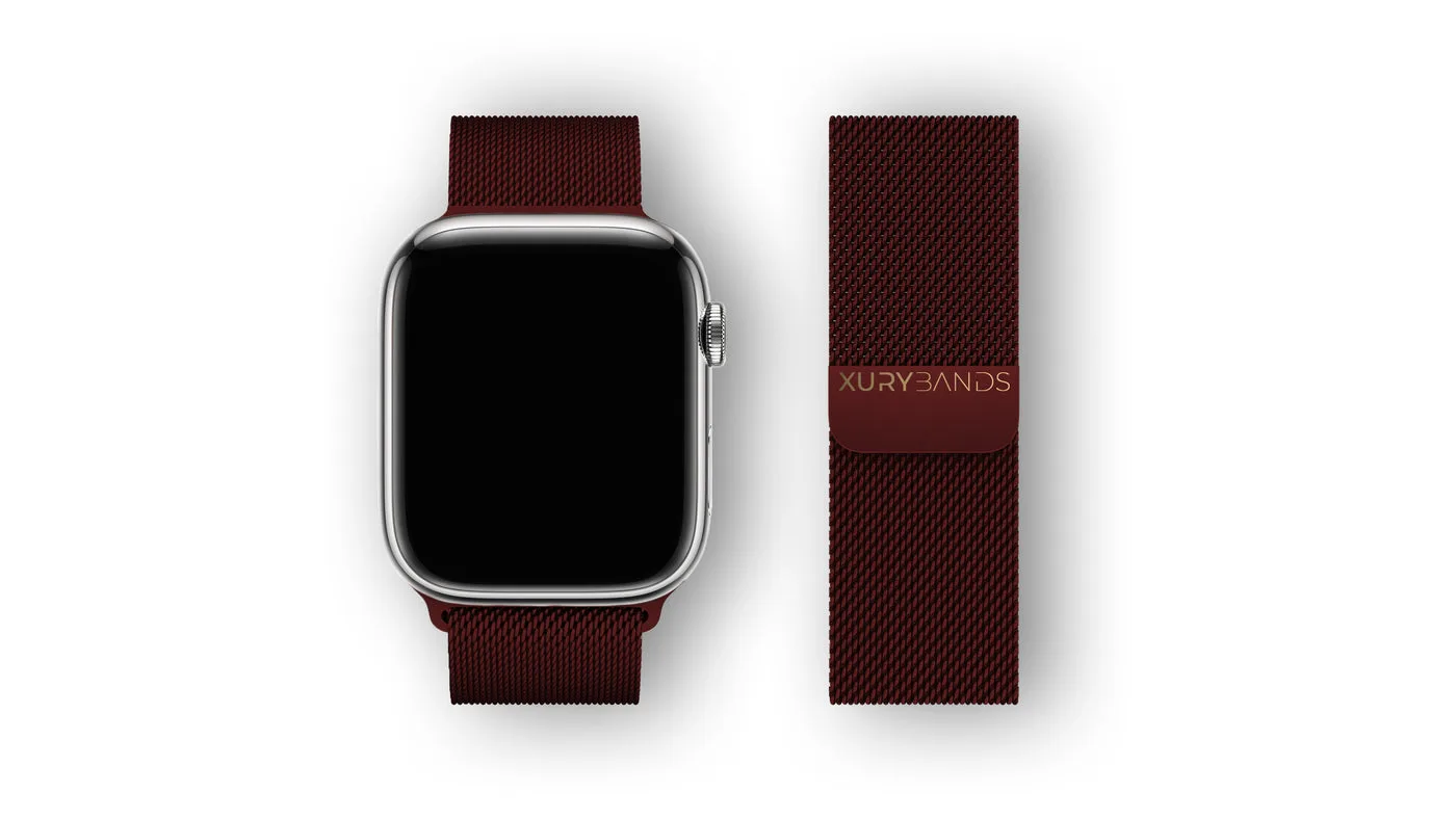 Luxus Milanaise Armband fรผr Apple Watch ๐๐