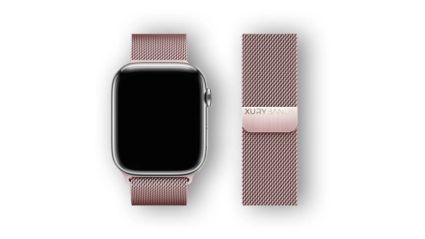 Luxus Milanaise Armband fรผr Apple Watch ๐๐