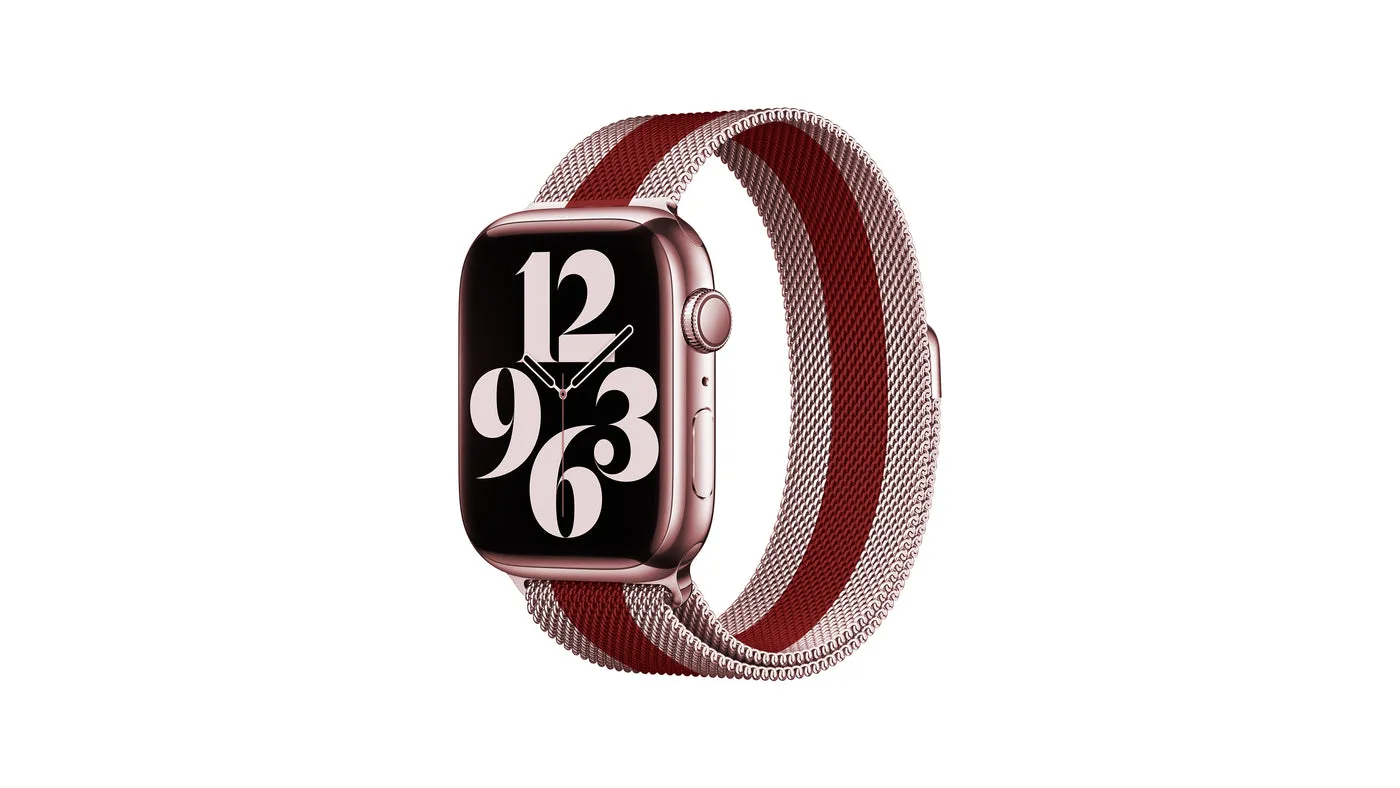 Luxus Milanaise Armband fรผr Apple Watch ๐๐