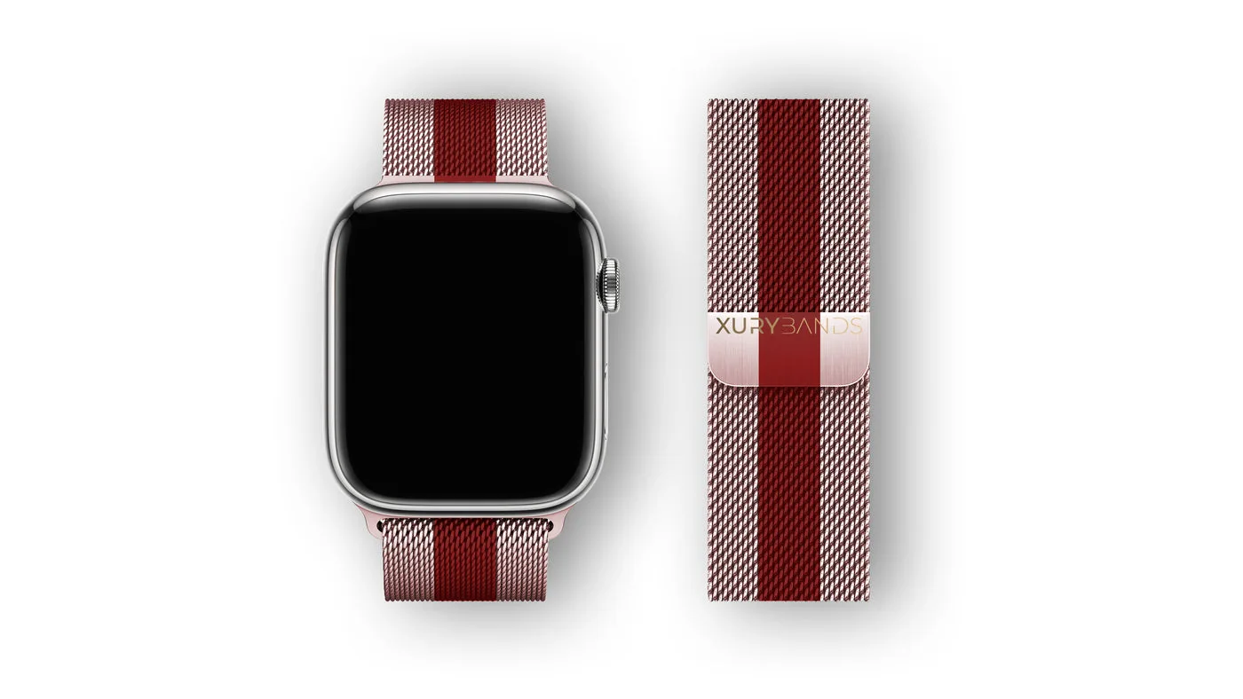 Luxus Milanaise Armband fรผr Apple Watch ๐๐
