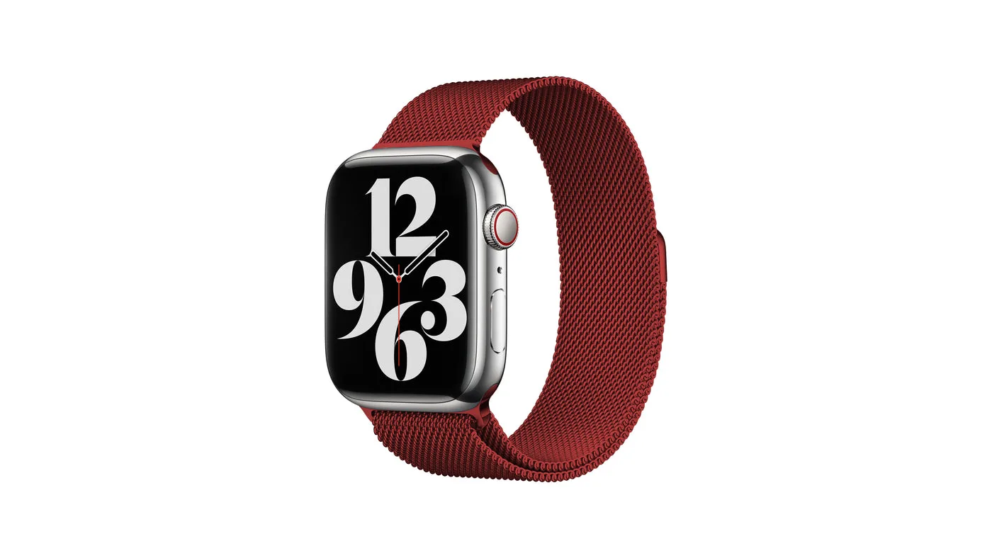 Luxus Milanaise Armband fรผr Apple Watch ๐๐