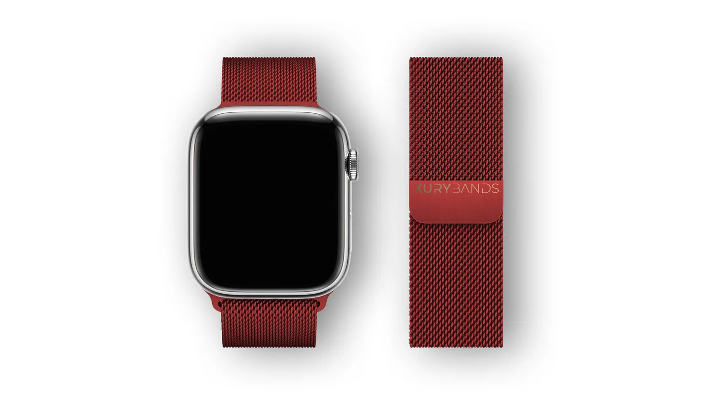 Luxus Milanaise Armband fรผr Apple Watch ๐๐