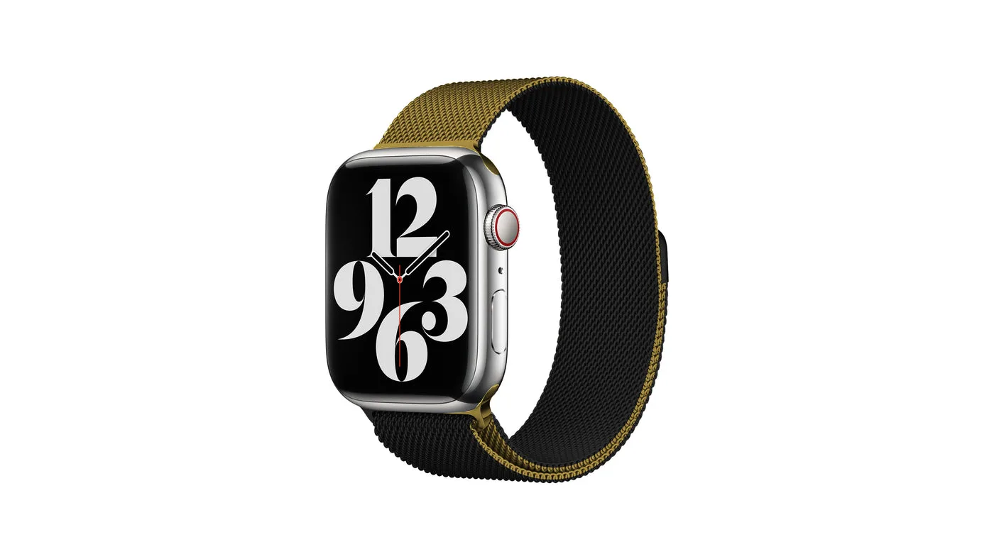 Luxus Milanaise Armband fรผr Apple Watch ๐๐