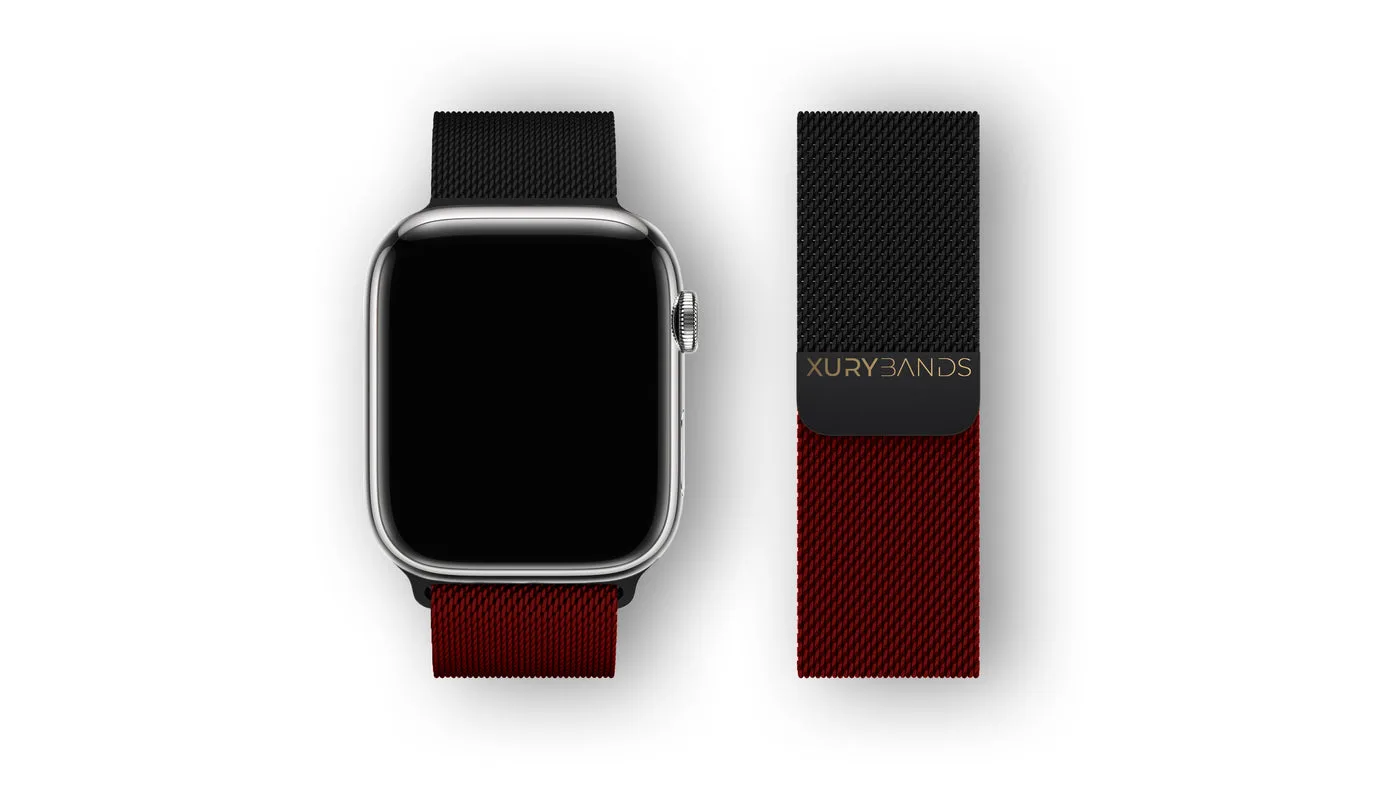 Luxus Milanaise Armband fรผr Apple Watch ๐๐