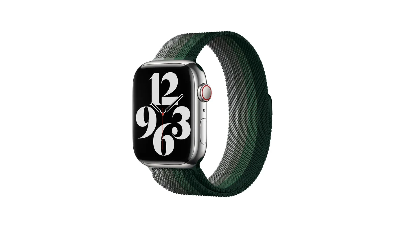Luxus Milanaise Armband fรผr Apple Watch ๐๐