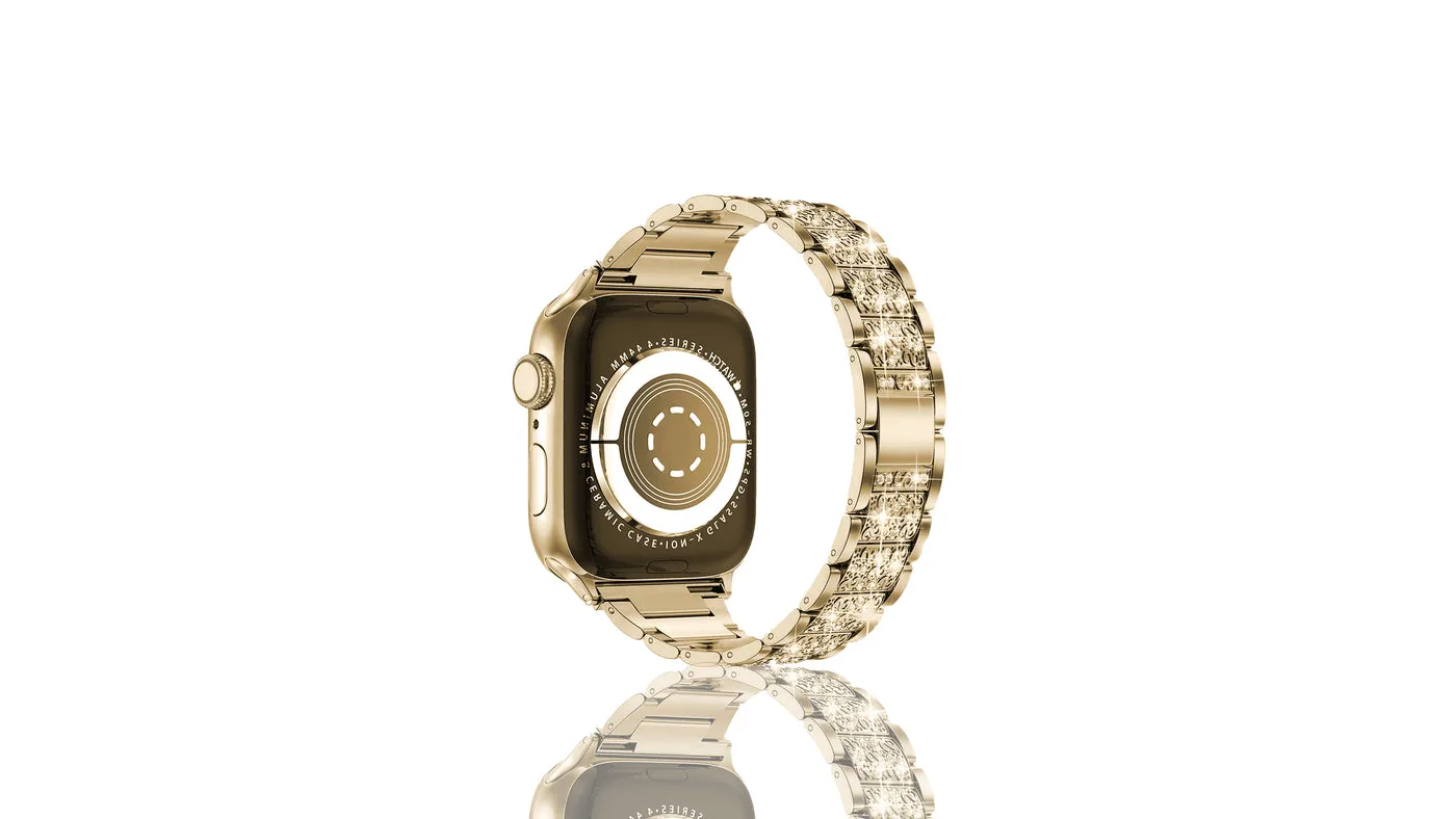 Xurybands Luxus Diamant Armband für Apple Watch