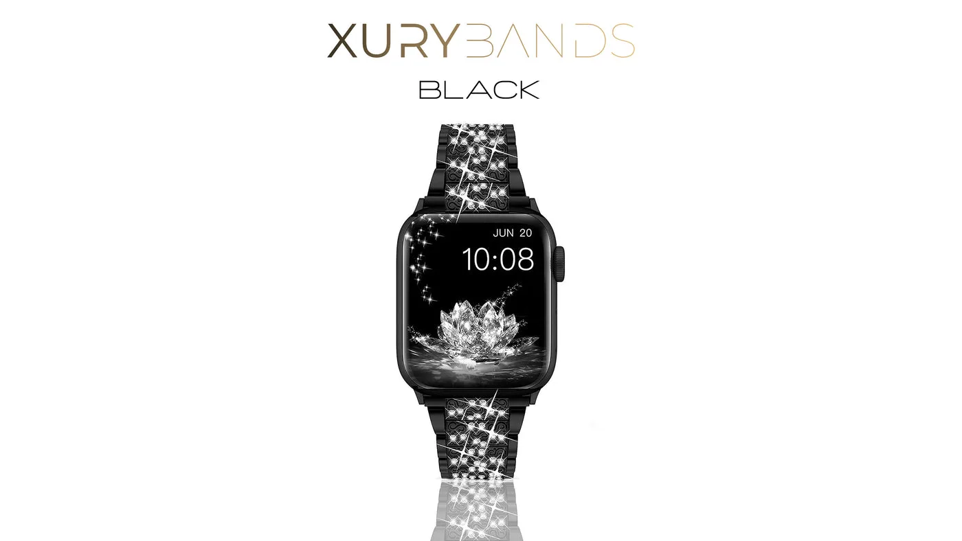 Xurybands Luxus Diamant Armband für Apple Watch