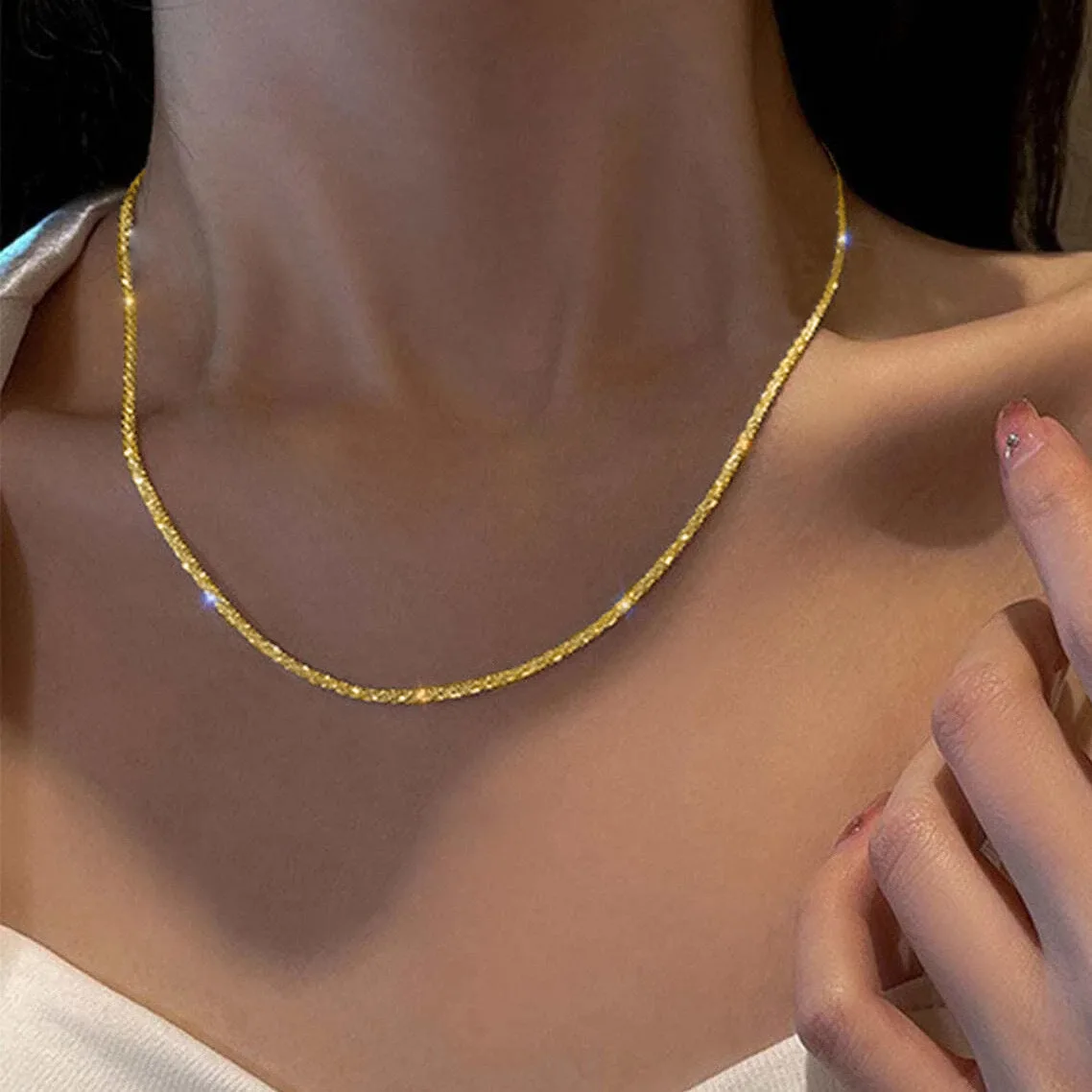 Xurybands Luxus Funkelnde Träume Halskette