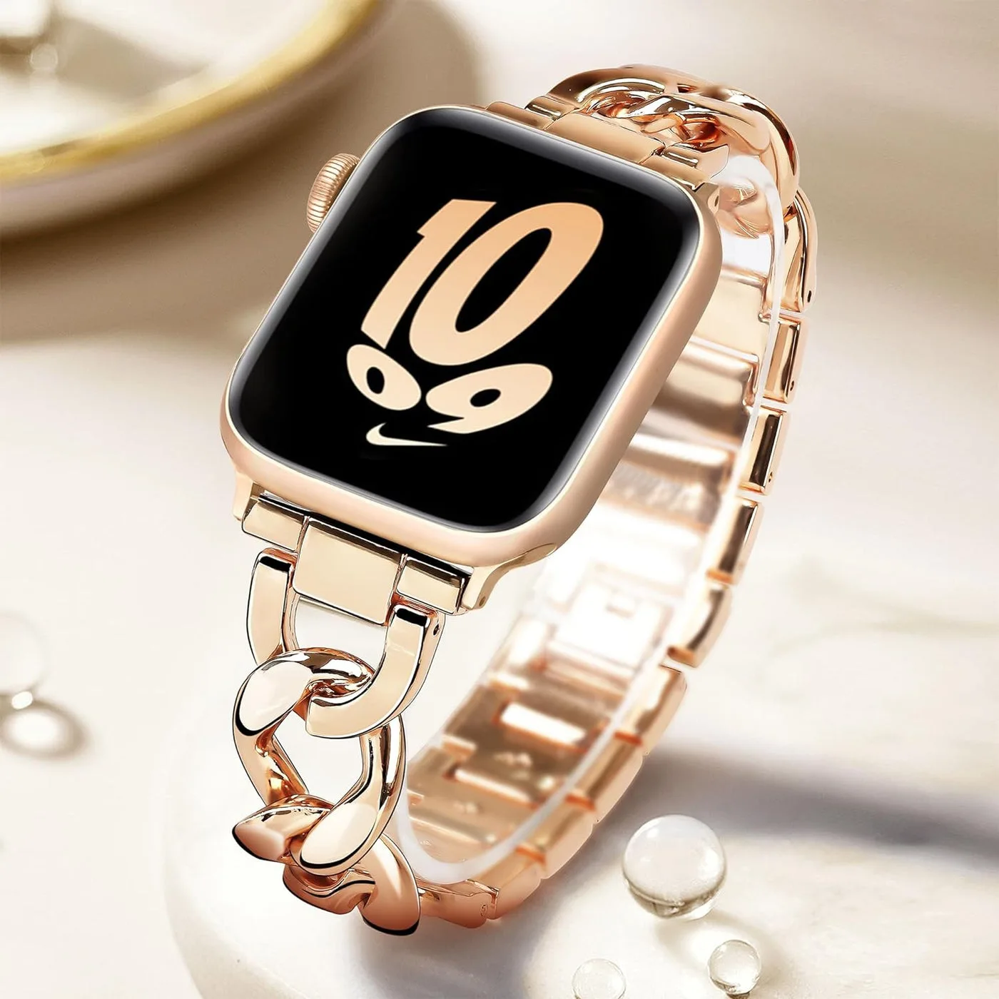 Xurybands Luxus Ketten Armband für Apple Watch