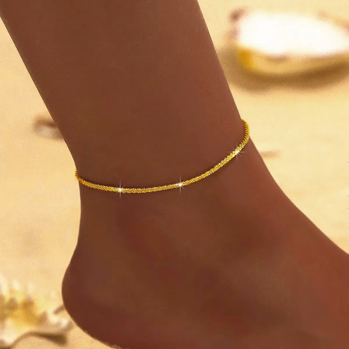 Xurybands Funkelnde Träume Fußkette