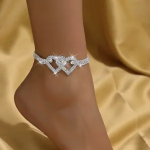 Zwillingsherz Fußkette