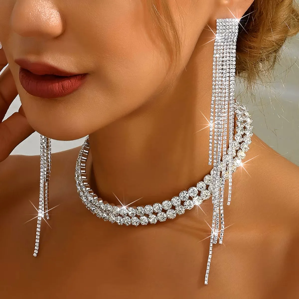 Eleganz Pur – Schmuckset 👑🤍