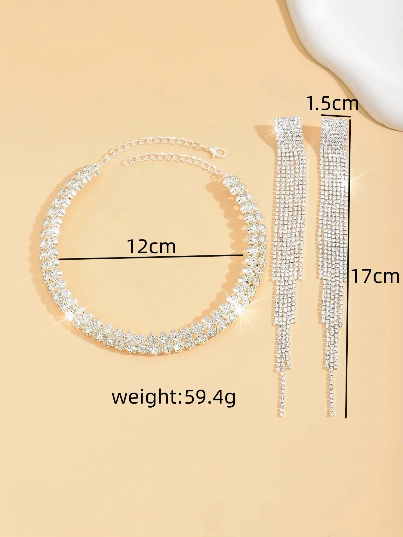 Eleganz Pur – Schmuckset 👑🤍